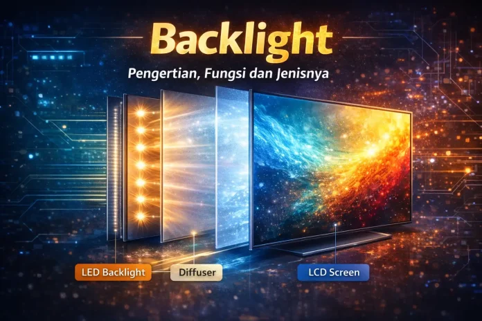 Backlight: Pengertian, Fungsi, Cara Kerja, dan Jenisnya pada Layar Modern