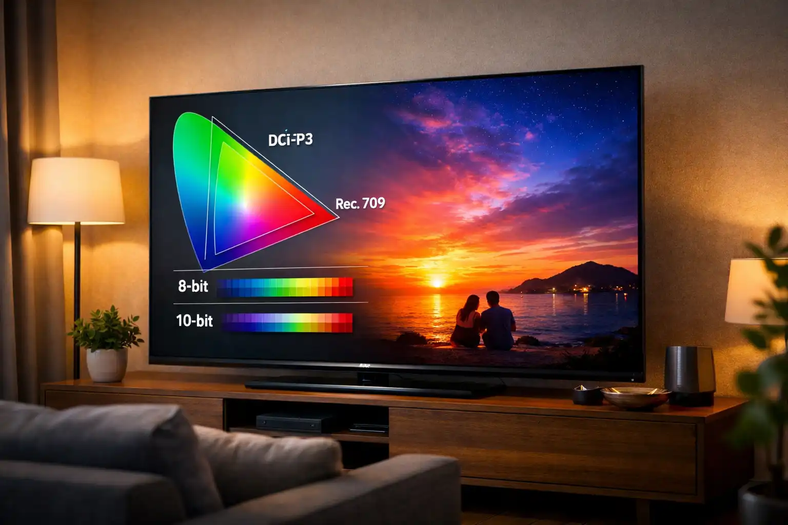 Color Gamut dan Color Depth: Rahasia Warna TV yang Lebih Hidup (Biar Nggak Ketipu “Warna Ngejreng”)