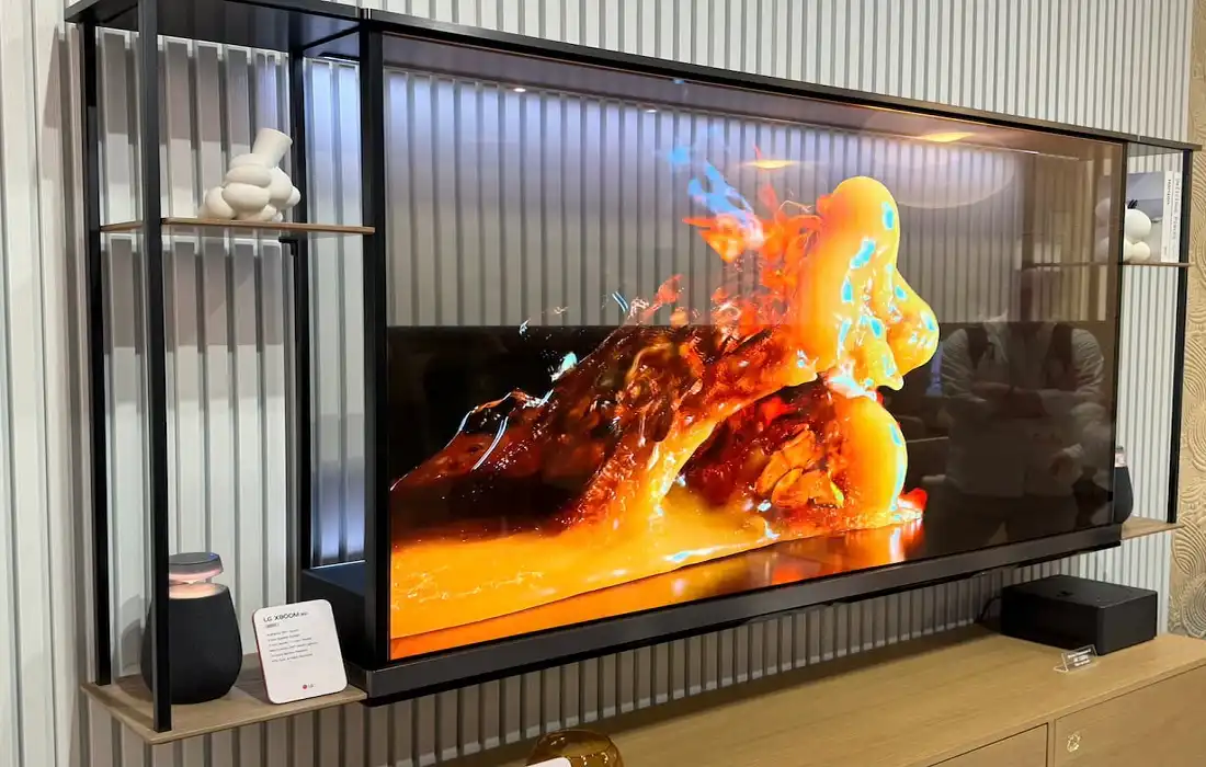 LG Transparent OLED