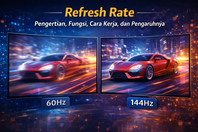 Refresh Rate: Pengertian, Fungsi, Cara Kerja, dan Pengaruhnya pada Kualitas Layar
