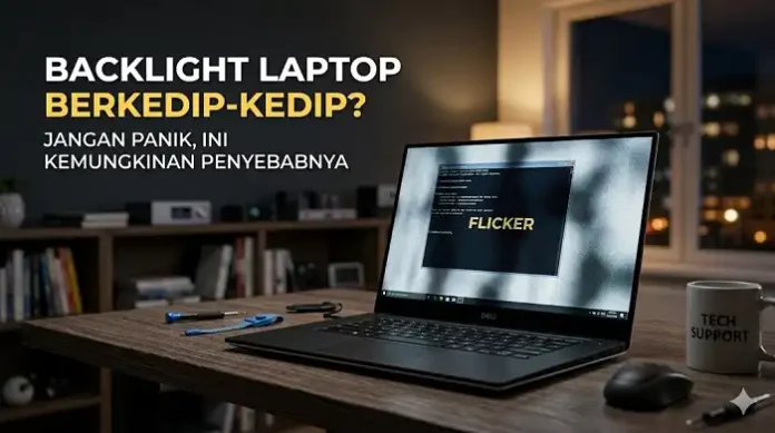 Backlight Laptop Berkedip-Kedip? Jangan Panik, Ini Kemungkinan Penyebabnya
